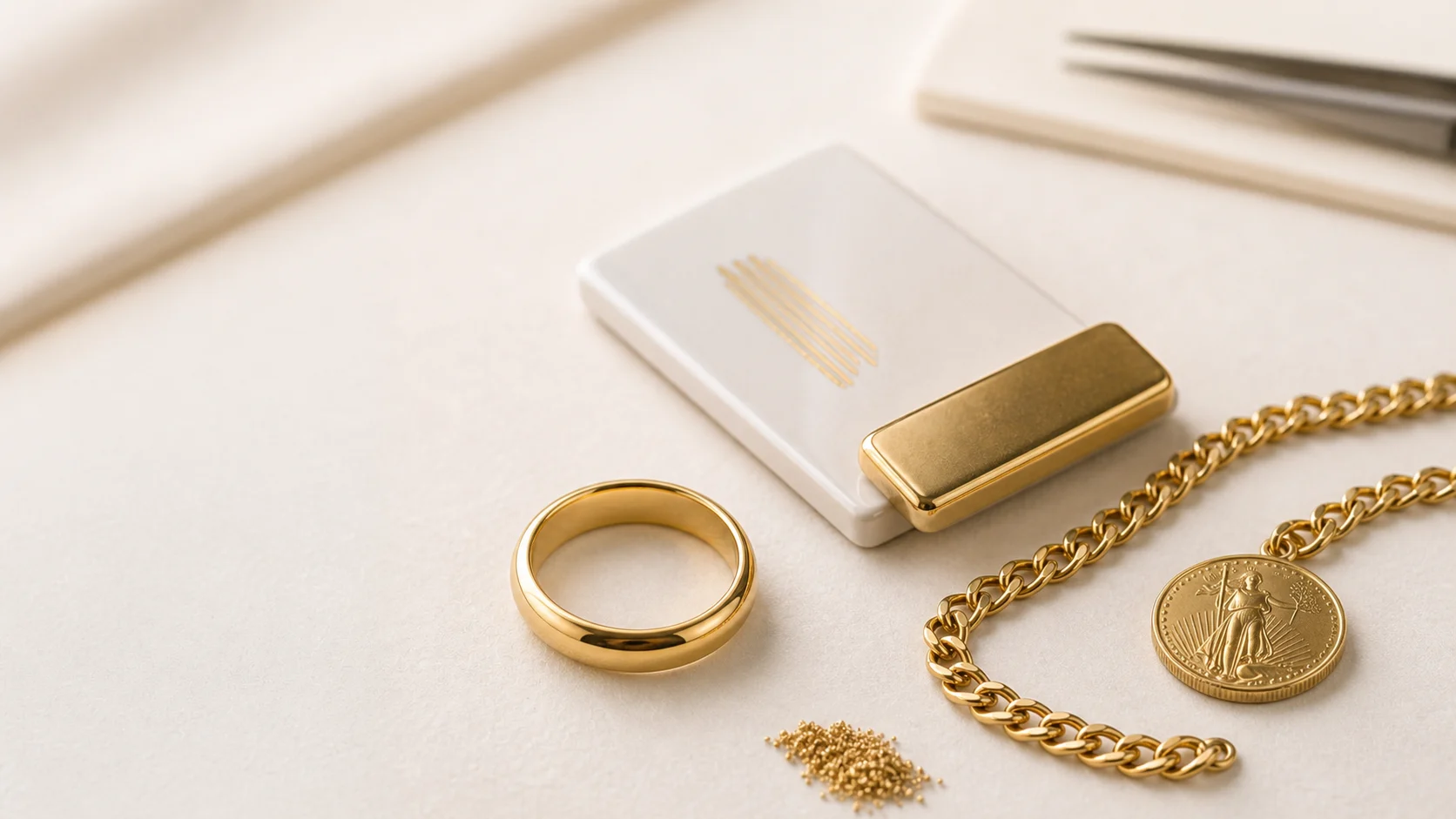 14 carat gold buying: what purity 585 means